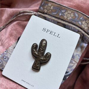 Spell Cactus Pin